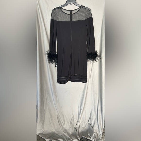 BETSY & ADAM
Womens Illusion Polyester Sheath Dress - Picture 4 of 5